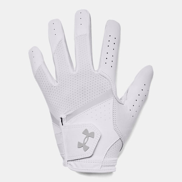 Under Armour Iso-Chill Golf Glove White Halo Gray LSM