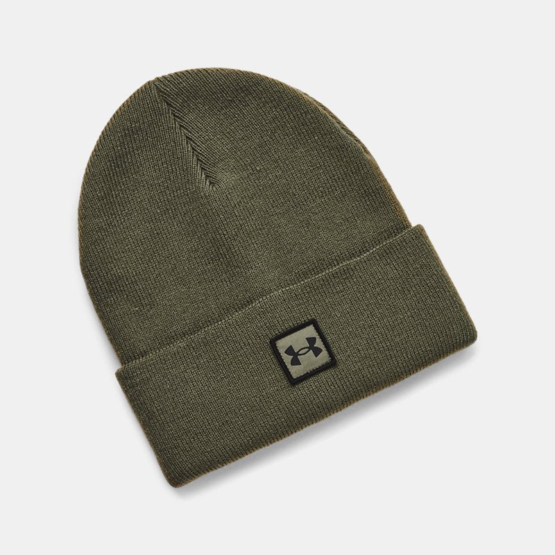 Under Armour Halftime Cuff Beanie Marine OD Green Black OSFM