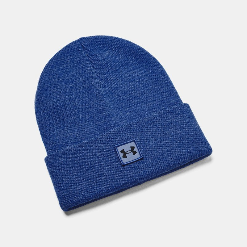 Under Armour Halftime Cuff Beanie Tech Blue Black OSFM