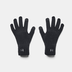 Under Armour Halftime Gloves Black Pitch Gray