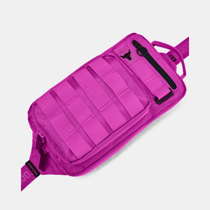 Project Rock Waist Bag Vivid Magenta Black OSFM