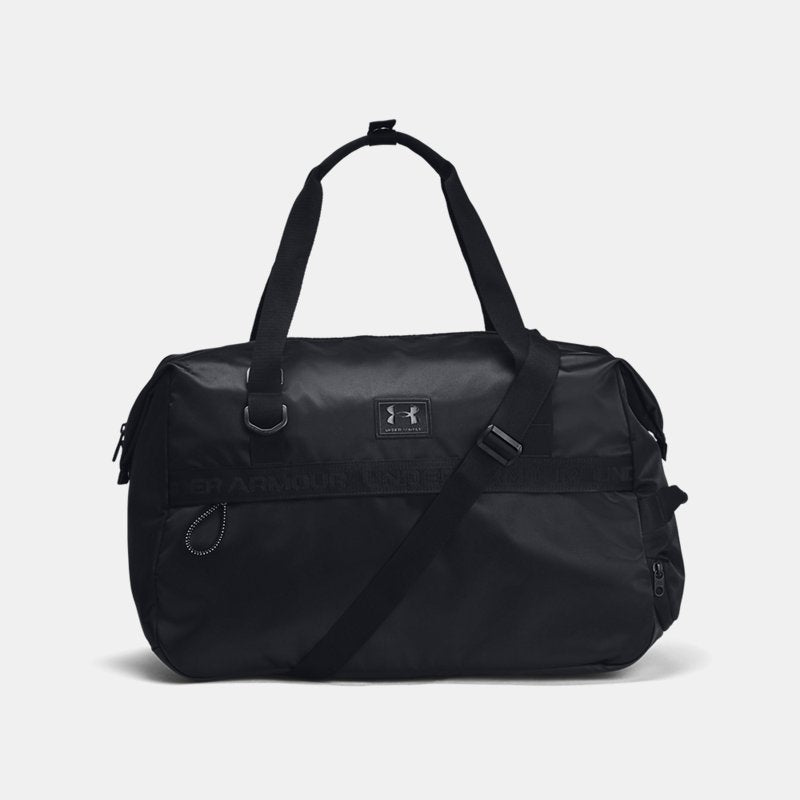 Under Armour Studio Duffle Bag Black Metallic Black OSFM