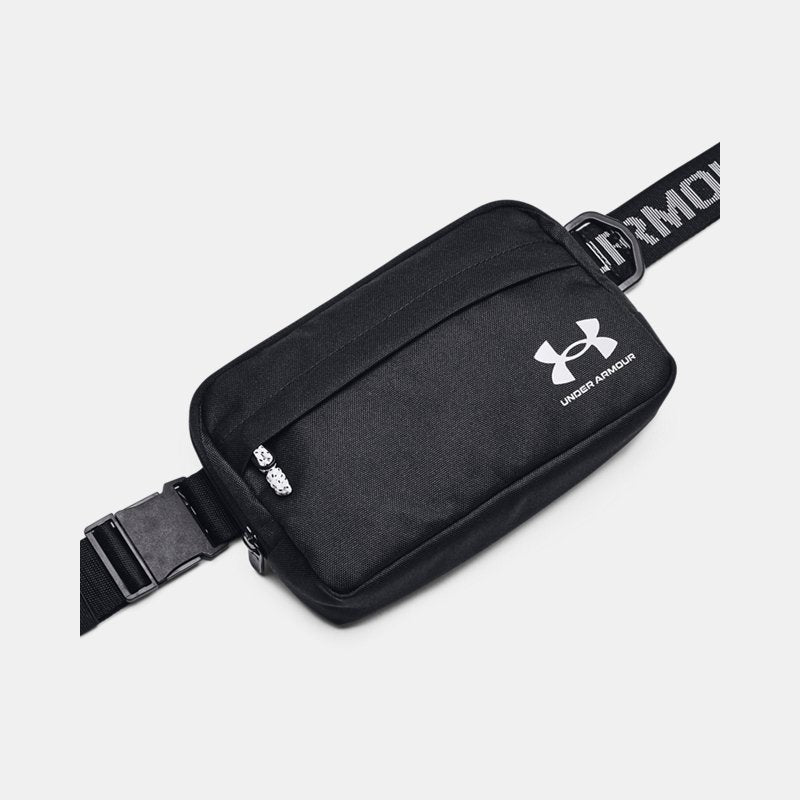 Under Armour Loudon Waist Bag Crossbody Black White OSFM