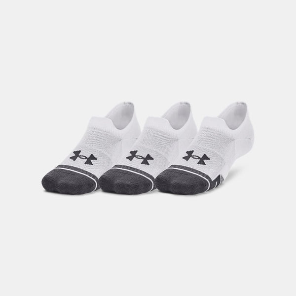 Under Armour Performance Tech -Pack Ultra Low Tab Socks White Jet Gray