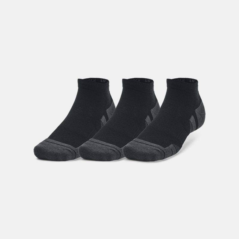 Under Armour Performance Tech -Pack Low Cut Socks Black Jet Gray