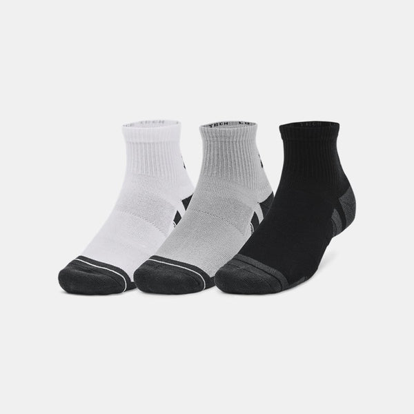 Under Armour Performance Tech -Pack Q Under Armour rter Socks Mod Gray White Jet Gray