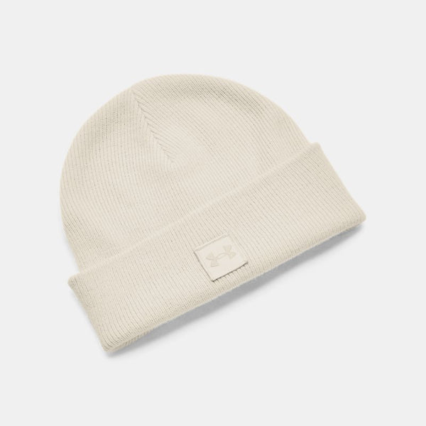 Under Armour Halftime Shallow Cuff Beanie Summit White Khaki Base