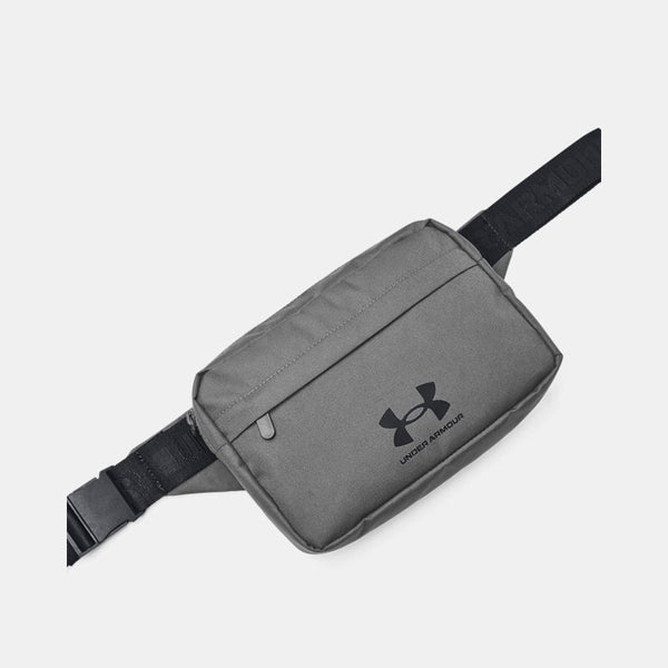 Under Armour Loudon Lite Waist Bag Crossbody Castlerock Black OSFM