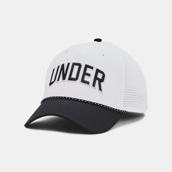 Under Armour Drive Snapback Hat White Black