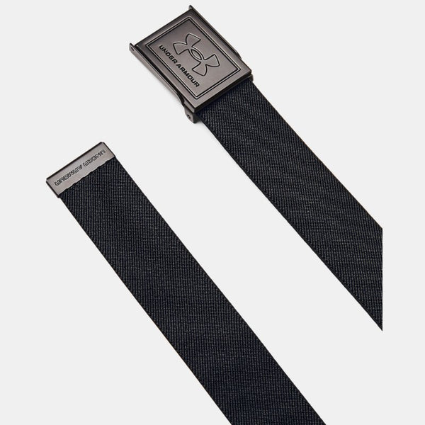 Under Armour Drive Stretch Webbing Belt Black Castlerock Black OSFM