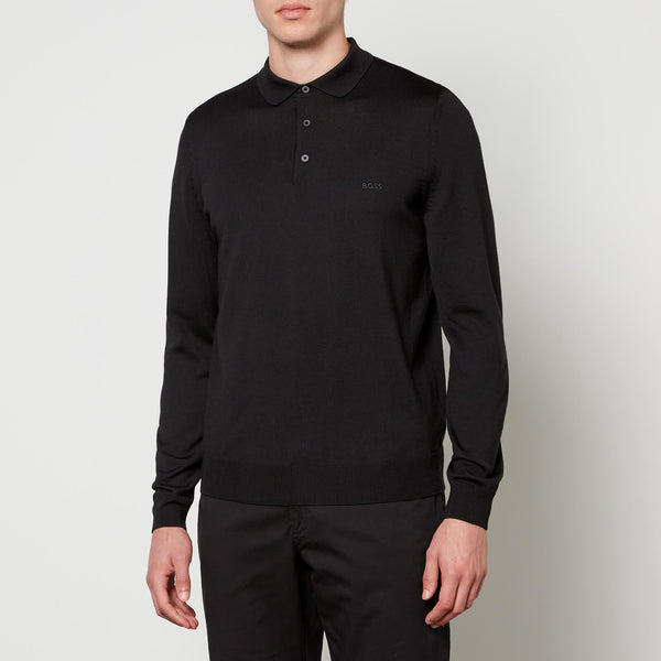 BOSS Black Bono Wool Polo Shirt