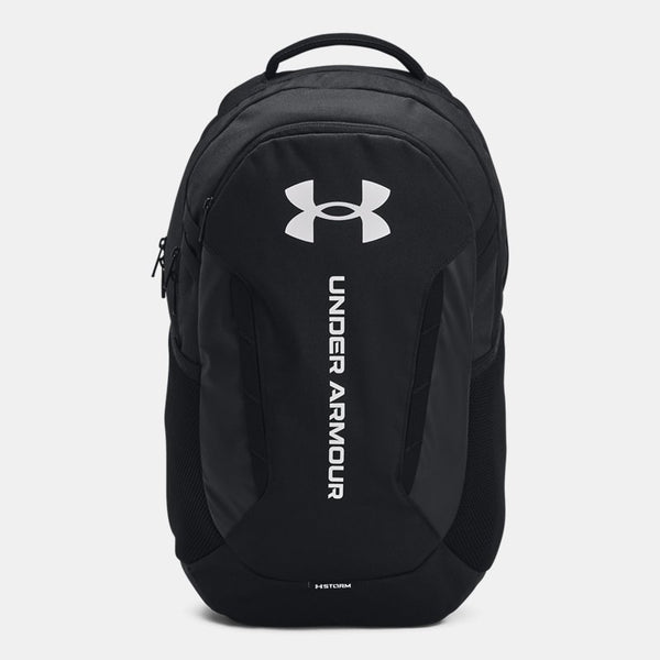 Under Armour Hustle .0 Backpack Black Black White