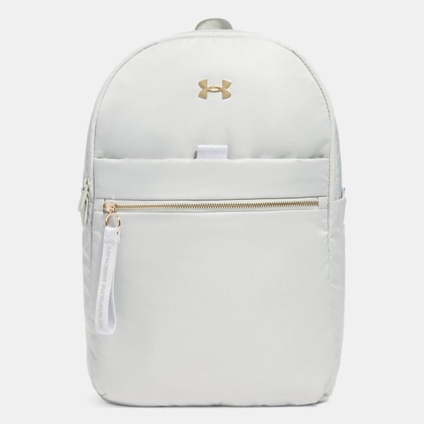 Under Armour Studio Campus Backpack Hydro Green Metallic Gold