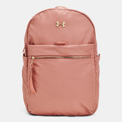 Under Armour Studio Campus Backpack Canyon Pink Metallic Gold OSFM