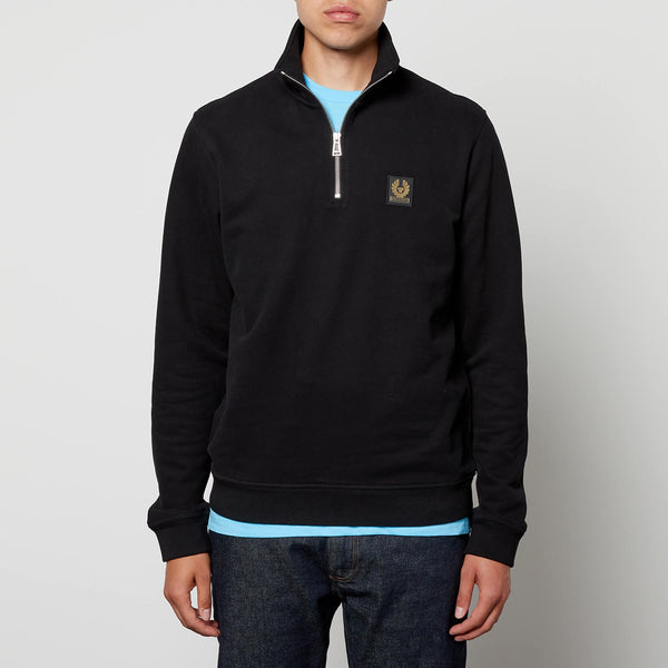 Belstaff Logo-Appliquéd Cotton-Jersey Sweatshirt