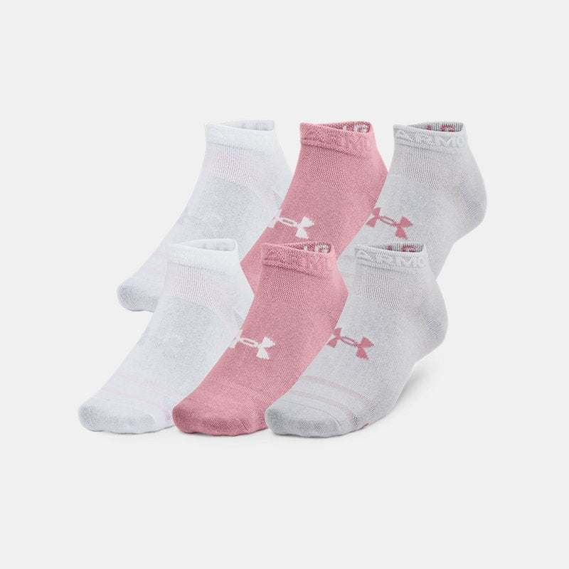 Under Armour Essential -Pack Low Cut Socks Pink Elixir Pink Elixir Pink