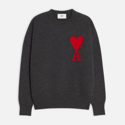 AMI de Coeur IntarsiaWool Jumper