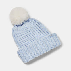 Under Armour Halftime Pom Beanie Nimbus Blue Nimbus Blue Metallic Silver OSFM