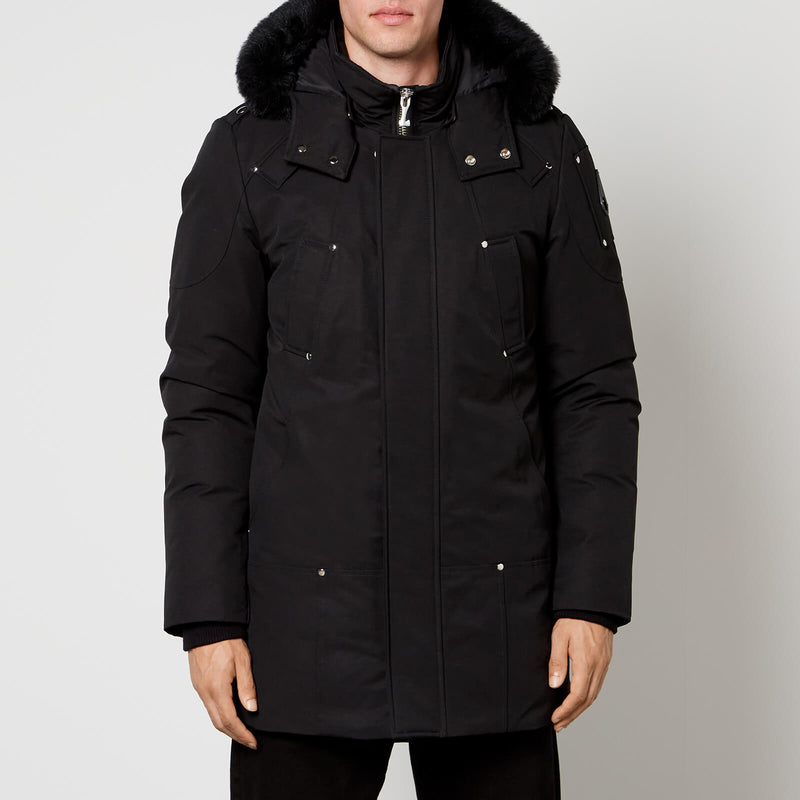 Moose Knuckles Stirling Cotton and NylonBlend Parka