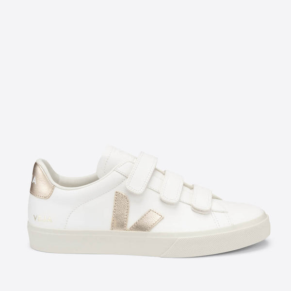 Veja Recife ChromeFree Leather Trainers