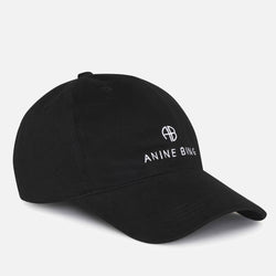 Anine Bing Jeremy Logo CottonTwill Baseball Cap