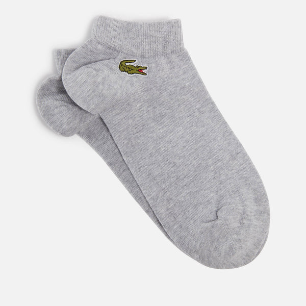 Lacoste ThreePack LogoEmbroidered CottonBlend Socks