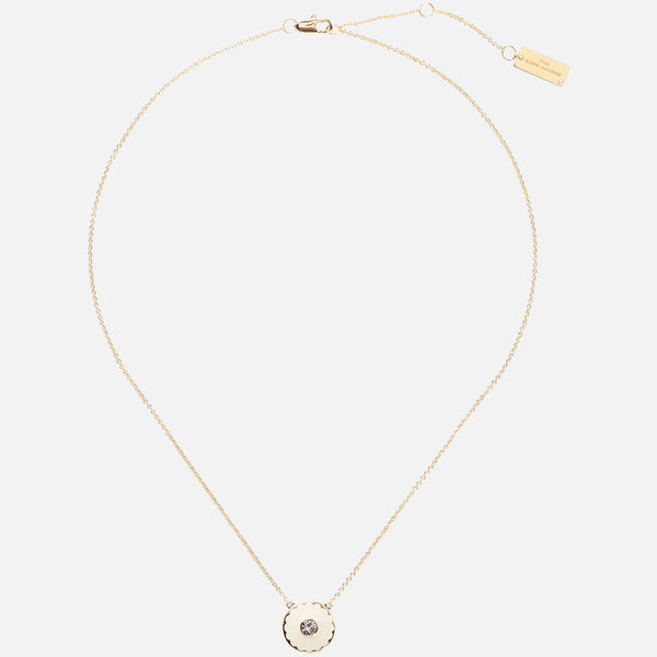 Marc Jacobs The Medallion Gold-Tone Necklace