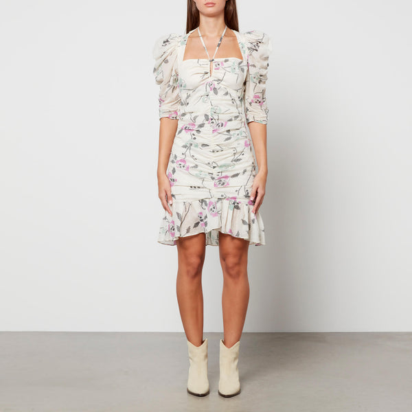 Marant Etoile Galdino Floral Cotton Dress 