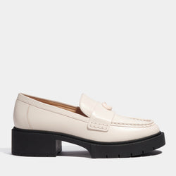 Coach Leah Leather Loafers 