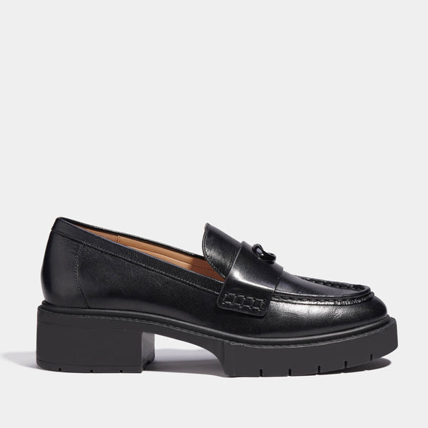 Coach Leah Leather Loafers 