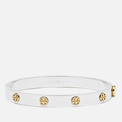 Tory Burch Miller Studded SilverTone Bracelet