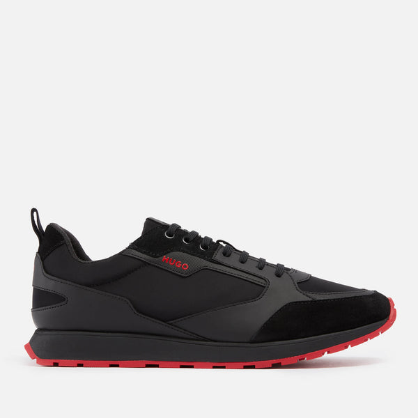 HUGO Icelin Leather, Neoprene and Suede Trainers