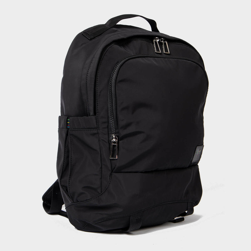 PS Paul Smith Logo-Patch Shell Backpack