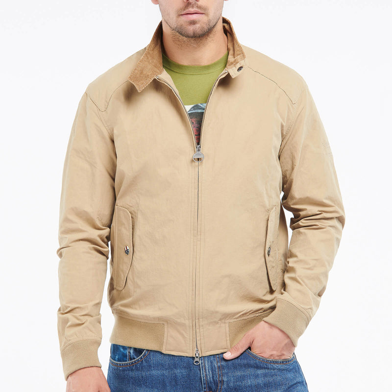 Barbour International x Steve McQueen Rectifier Harrington Casual CottonBlend Jacket