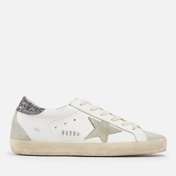 Golden Goose Women's Superstar Leather and Suede Trainers - UK 5