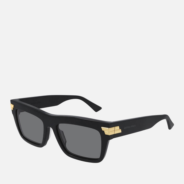 Bottega Veneta Acetate RectangleFrame Sunglasses