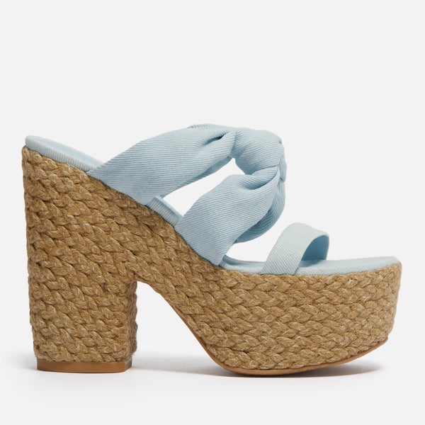 Stuart Weitzman Women's Playa Sohigh Espadrille Wedge Sandals - 4