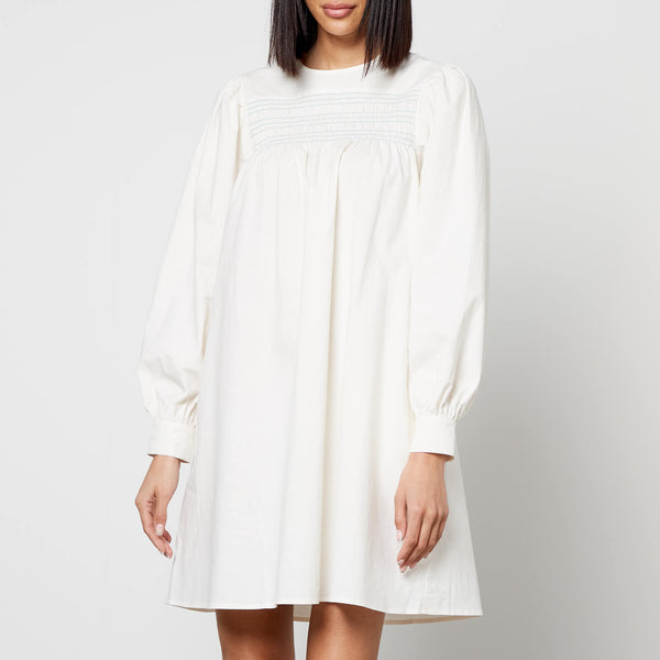 Résumé Retha Smocked Cotton-Blend Mini Dress 