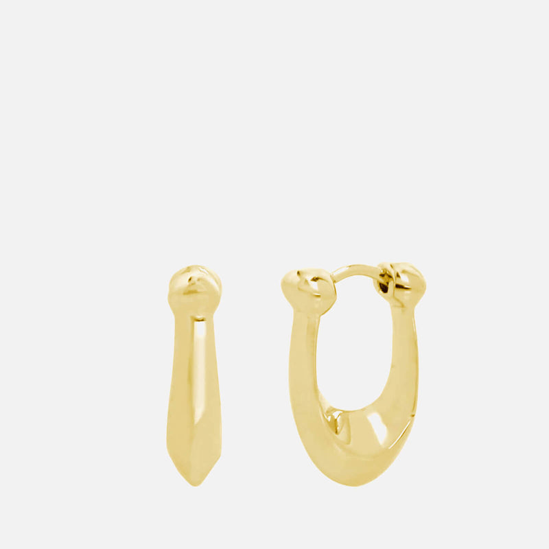 Coach Core Essentials Gold-Plated Earrings