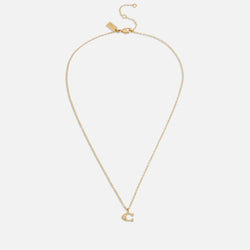 Coach Core Essentials Gold-Plated Necklace