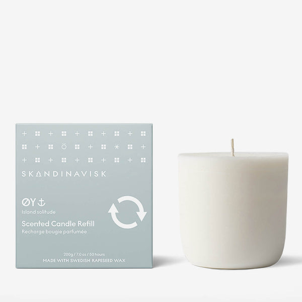 SKANDINAVISK Scented Candle Refill - ØY - 200g