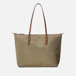 Lauren Ralph Lauren Keaton Medium Canvas Tote Bag