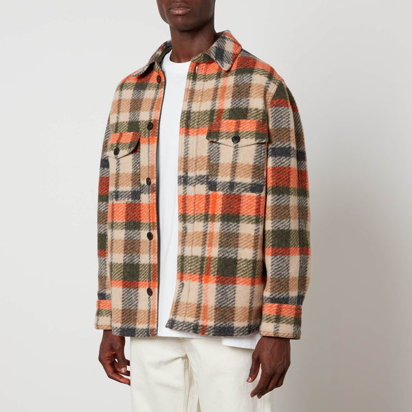 MARANT Kervon Brushed Fleece Overshirt 