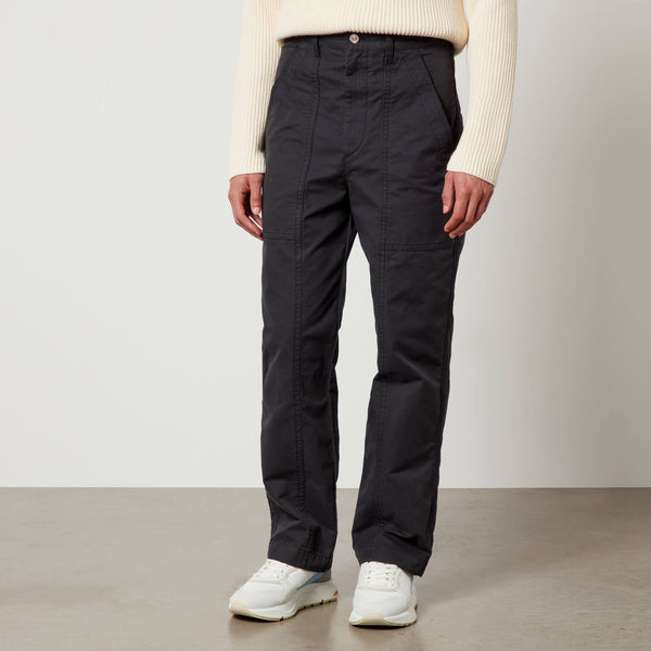 MARANT Leonel Cotton-Twill Straight-Leg Trousers - FR 38