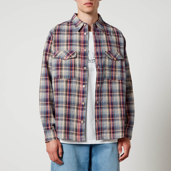 MARANT Lydian Cotton and Linen-Blend Shirt