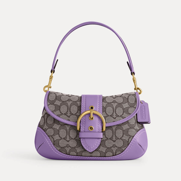 Coach Soho Signature Logo-Jacquard Bag