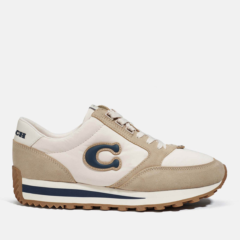 Coach Women's Suede, Shell and Leather Trainers 