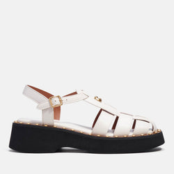 Coach Women's Vivienne Leather Sandals 