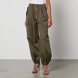 Good American Parachute Cotton-Twill Trousers