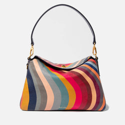 Paul Smith Swirl Printed Leather Shoulder Bag